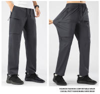 Pantalones de Senderismo de Secado Rápido para Hombres Pantalones Elásticos para Acampar, Escalar, Correr al Aire Libre Ropa Deportiva de Primavera Otoño - details 13