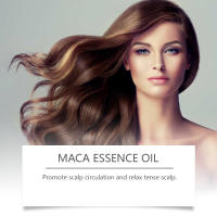 HOEGOA Extracto de planta esencial para el cuidado, suave, brillante, no graso, reparación suave, aceite nutritivo para el brillo del cuero cabelludo y el cabello - details 5