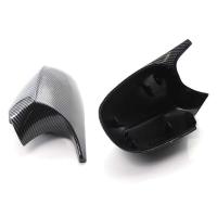 Cubiertas de Espejo Trasero de Fibra de Carbono Brillante Accesorios de Coche para E90 E91 E92 E93 E81 E87 E82 E88 - details 6