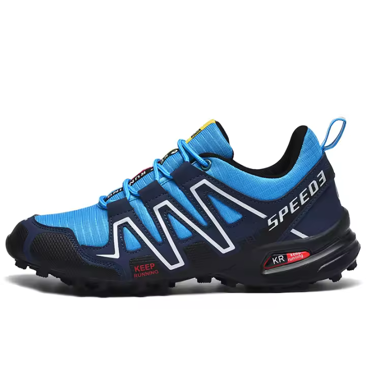 Zapatos de senderismo para caminar para hombre, zapatillas deportivas ligeras y transpirables, antideslizantes, para gimnasio, trotar, Trail Running - 1