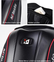 MJMOTO Carcasa de Fibra de Carbono Casco Integral Impermeable Gran Capacidad - details 14