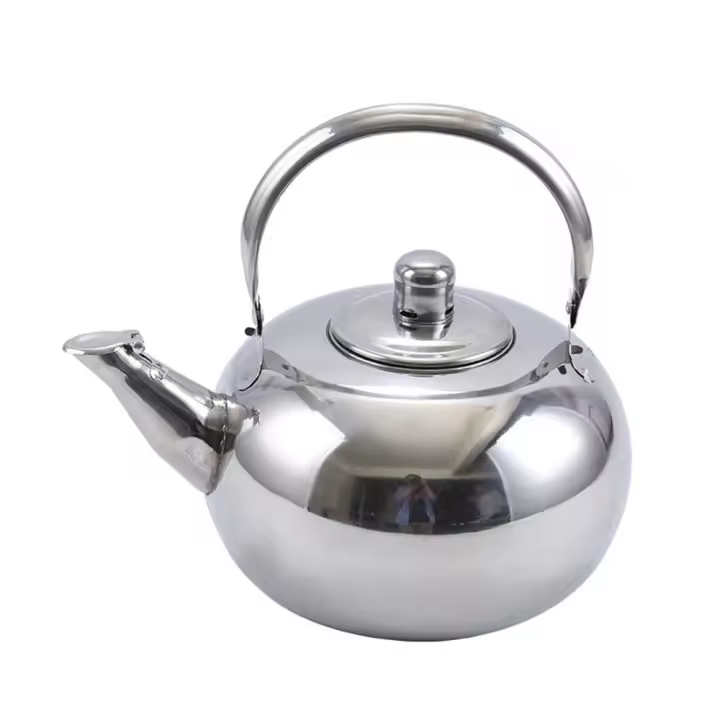 Tetera de agua de acero inoxidable con filtro de infusor, hervidor de café, té verde, jarra de té Oolong, utensilios de cocina para el hogar - 1