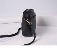 Bolso bandolera acolchado de PU con hombro cuadrado pequeño para mujer, versátil, de moda - details 23