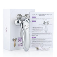 Masajeador Facial EMS de doble rodillo, herramienta de masaje con vibración, estiramiento de la piel, estiramiento del cuello, línea en V, belleza Facial, adelgazante - details 9