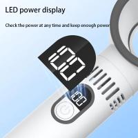 Ventilador sin aspas de 100 niveles, pantalla Digital inteligente, carga USB portátil sin aspas de alta velocidad, alta energía eólica para el hogar, 2025 nuevo - details 2