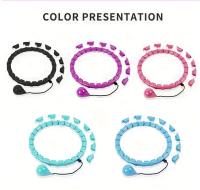 Hula Hoop Pesos de aro de fitness para hacer ejercicio en casa, entretenimiento deportivo, equipo deportivo para adelgazar, anillo de gimnasio, cuerpo portátil - details 11
