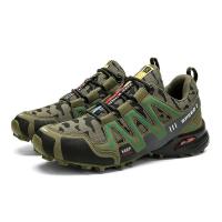 Zapatos de senderismo impermeables para hombre, calzado de cuero ligero y cómodo, antideslizante para caminar - details 9