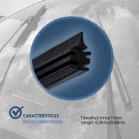 Recambio De Goma Limpiaparabrisas para Coche, Escobillas De Goma para Escobilla, Universal, 4 piezas - details 5