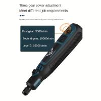 Conjunto de Molinillo Eléctrico Recargable por USB de 15 piezas/50 piezas para Tallar Jade, Molino Eléctrico Doméstico Mini Tipo Bolígrafo Máquina de Molienda Giratoria Herramienta para Esquinas de Muebles - details 6