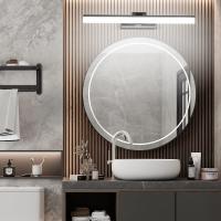 Lámpara LED de 32W Lámpara de espejo Aplique Blanco Frio 6000K Luz natural para Espejo Muebles de Maquillaje Aparato Montado en la Pared, Negro, 120CM - details 23