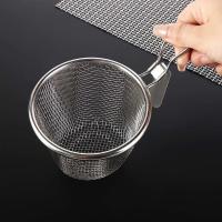 Vajilla de cocina de 1 piezas, utensilios de cocina coreanos, cuchara coladora de malla, cuchara para Fideos, cuchara para olla caliente, mango largo DE ACERO INOXIDABLE - details 7