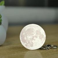 Llavero portátil de luz de luna 3D, lámpara LED de noche, decoración de mochila, bolsa de regalos creativos, decoración de mochila, 2 piezas - details 8