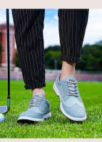 Zapatos de golf de gran tamaño estilo británico zapatos deportivos casuales ligeros y resistentes al desgaste - details 4