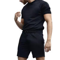 Camiseta de Manga Corta para Hombres en Verano Estilo Deportivo de Moda de Cinco Puntos - details 8