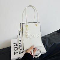 Bolso Cruzado Mini de Caramelo Bolso de Mano Estiloso con Partitura de Música - details 23