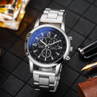Venta directa Reloj de cuarzo para hombre de acero inoxidable de regalo - details 4