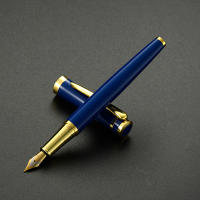 Pluma de caligrafía de metal de lujo, puntas de tinta estacionarias para oficina y escuela, pluma estilográfica de 0,38 mm, 0,5 mm, 1,0 mm, logotipo personalizado, regalo con nombre - details 7
