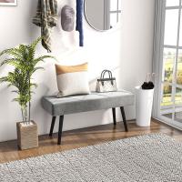 Taburete de Cama Multifuncional Moderno Banco de Acero con Cojín 120kg de Carga - details 15