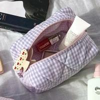 Bolsa de cosméticos pequeña, bonita bolsa organizadora de maquillaje de felpa, estuche para lápices, monedero de viaje, almacenamiento para el hogar - details 8