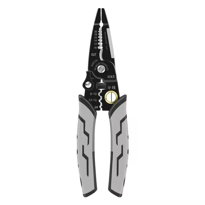 Alicates peladores multifuncionales especiales para electricista, divisor de cables, tijeras de desconexión, alicates de corte de cables de presión - 1