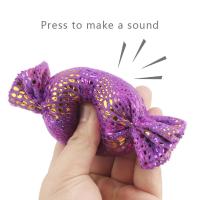 Juguete de Peluche en Forma de Caramelo para Perros Juguete Interactivo Suave para Masticar - details 17