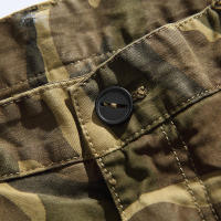 Pantalones Cargo de Camuflaje para Hombres CHAIFENKO Cómodos para Actividades al Aire Libre como Pesca, Correr, Montañismo - details 14