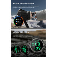 Reloj Inteligente NFC de Pantalla Grande HD Callada Bluetooth Presión Arterial - details 16