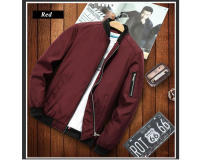 Chaquetas de bombardero con cremallera para hombre, ropa deportiva ajustada con bolsillos, moda Hip Hop, primavera y otoño - details 3