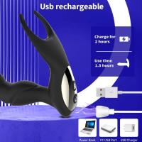 Vibrador Estimulador de Prostatea Inalámbrico Calentable Juguete para Adultos para Masturbación y Placer Enchufe Anal para Hombres y Mujeres - details 5