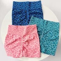 Shorts de Pantalón de Leopardo de Alta Estirabilidad Monos sin Costuras, Cintura Enfriada, Levantamiento de Cadera para Fitness, Correr, Yoga - details 2
