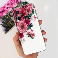 Fundas de silicona transparente para Xiaomi Redmi 12c, patrón de moda, pintura al óleo, funda de teléfono, Redmi 12c, 12 c, redmi12c - details 18