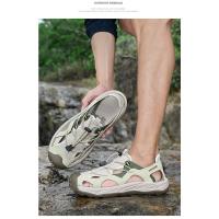 Sandalias de Cuero de Vaca Casuales de Gran Tamaño Zapatos de Playa de Verano para Hombres - details 18