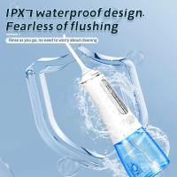 Irigador Dental Portátil Profesional 300ml, 4 Modos, 6 Chorros, Impermeable IPX7, Recargable por USB - details 7
