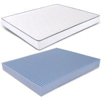 Colchón Hipoalergénico y Antiácaros de Espuma de Agua Plegable 80x190 cm, Altura 14cm - details 3