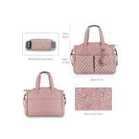 Bolsa de Pañales para Bebé de Gran Capacidad Bolsa de Maternidad Impermeable Multifuncional Portátil para Cuidado del Bebé Material de Poliéster - details 9