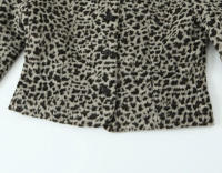 TRAFZA-Conjunto elegante de 2 piezas para mujer, chaqueta ajustada con cuello redondo y manga larga, con estampado y cremallera, minifalda de cintura alta - details 7