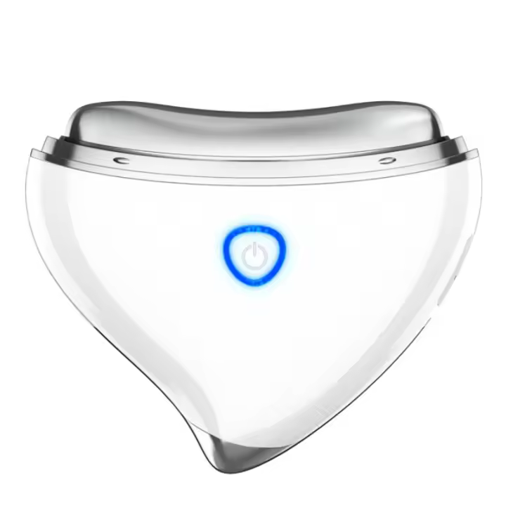 Nuevo instrumento de raspado eléctrico, instrumento de belleza de estiramiento facial EMS, tablero de raspado de luz de color, masaje, introducción del instrumento de belleza para el cuello, gran promoción - 1