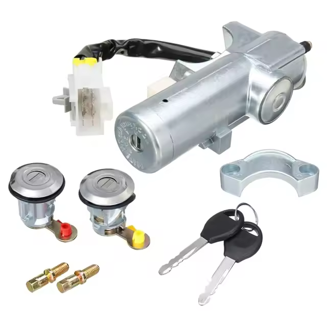Interruptor de Encendido para Nissan Navara D22 Conjunto de Cerraduras de Puerta - 1