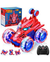 Coche Teledirigido, dinosaurio Monster Truck, Juguetes para Niños de 3 a 12 Años, Regalo de Cumpleaños - details 1