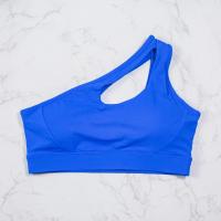 sujetadores deportivos de un hombro para mujer, Top de Yoga, chaleco, Yoga, gimnasio, deporte al aire libre, correr, ropa interior deportiva - details 7