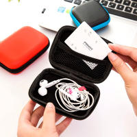 Bolsa de almacenamiento de varios colores, Mini estuche rígido de Material EVA, estuche portátil con cremallera de alta calidad, accesorios, caja de transporte de viaje - details 5