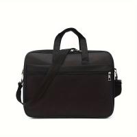 Bolso de hombro de gran capacidad para hombre, bolso multicapa impermeable y resistente al desgaste, maletín para computadora, para viajes de negocios diarios - details 4
