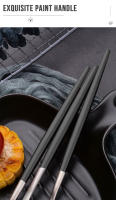 Juego de vajilla de cocina de acero inoxidable, juego de 24 piezas, cuchillo, cuchara, tenedor, Apto para lavavajillas - details 9