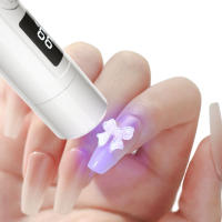Secador de Uñas Recargable y Rápido Lámpara Portátil UV con Pantalla LED - details 1