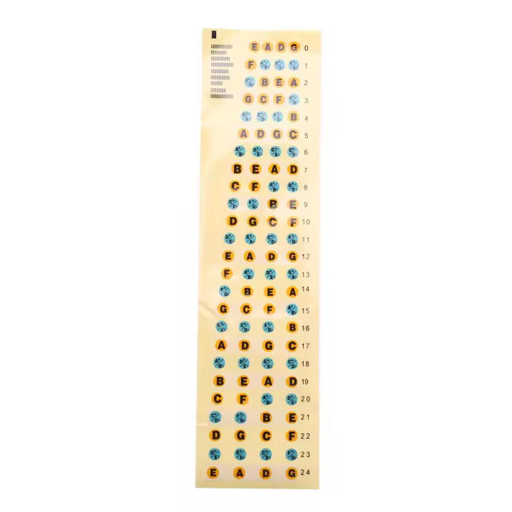 Calcomanías de notas para diapasón de guitarra, pegatina de mapa de trastes para principiantes, práctica de aprendizaje, ajuste de 4 cuerdas de bajo - 1