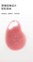 Venta caliente de cepillo de baño unisex de silicona suave con anillo colgante, cepillo de baño de masaje, cepillo de baño para frotar, toalla de baño - details 7