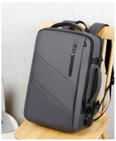 Bolso para Computadora de Negocios de Gran Capacidad Mochila de Cuero Anti-Salpicaduras con Sensación de Alta Gama - details 21