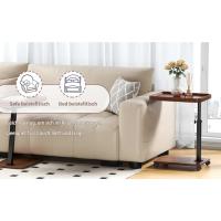 Mesa auxiliar, altura regulable, mesa auxiliar con ruedas, mesa de café regulable