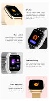 Reloj Inteligente Bluetooth Hombres y Mujeres con Llamada, Moda Deportiva, Monitor de Actividad y Sueño - details 8