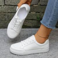 Zapatos planos informales con cordones para mujer - details 2